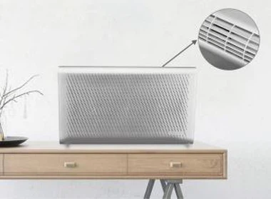 Purificador de aire con luz LED