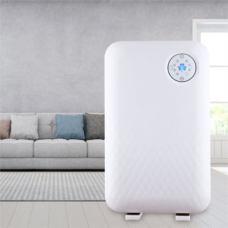 Purificador de aire de bajo ruido con panel frontal de diamante