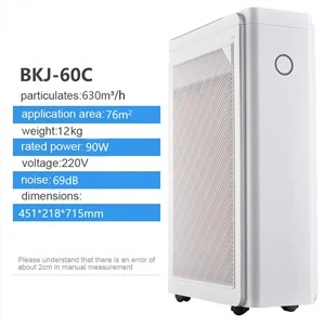 Purificador de aire doméstico con pantalla PM 2.5